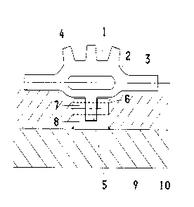 A single figure which represents the drawing illustrating the invention.